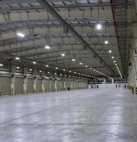 Commercial facility lighting installation by Criswell Electric